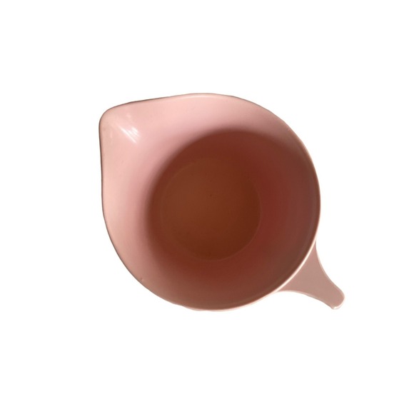 Pink Melamine Sugar Creamer Set Mid Century Plastic - Picture 3 of 6